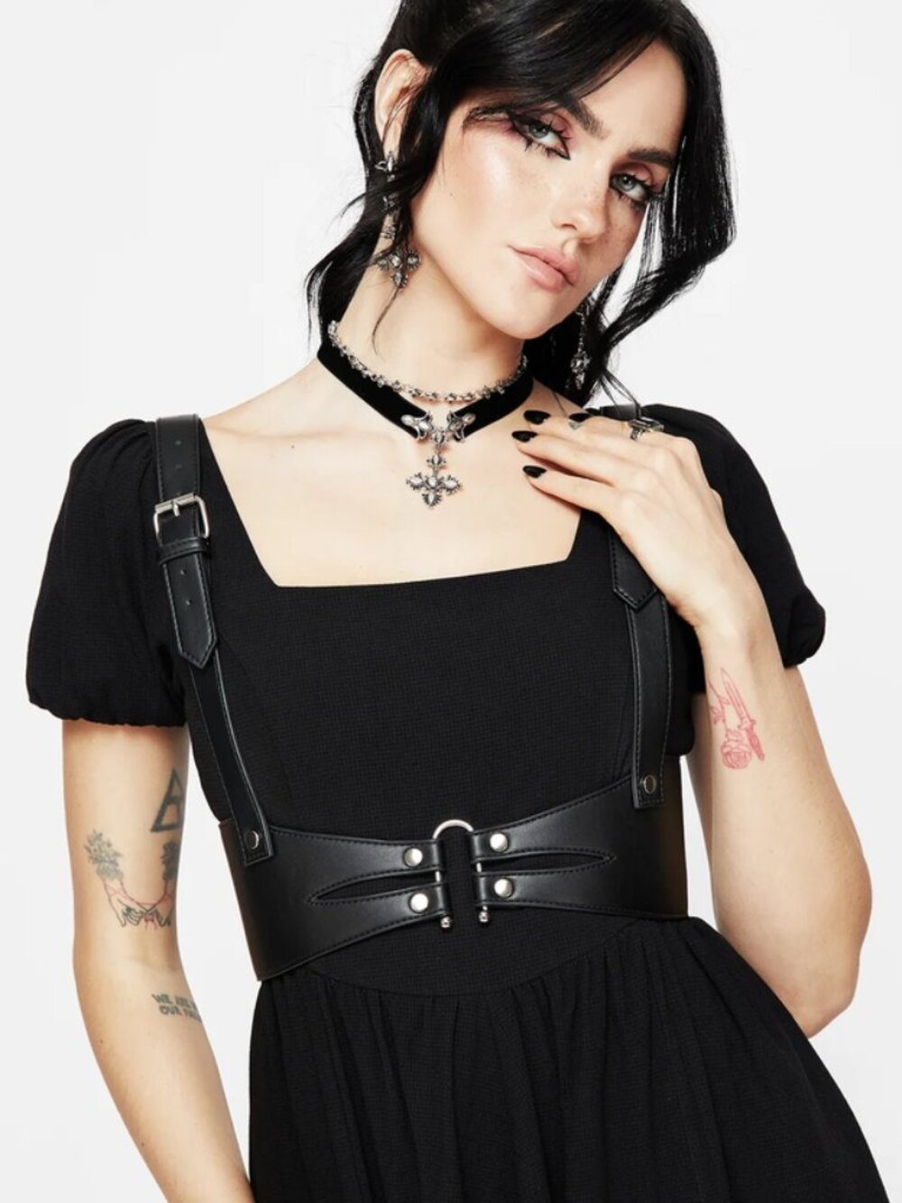 Disturbia Chasm Oval Detail Harness
